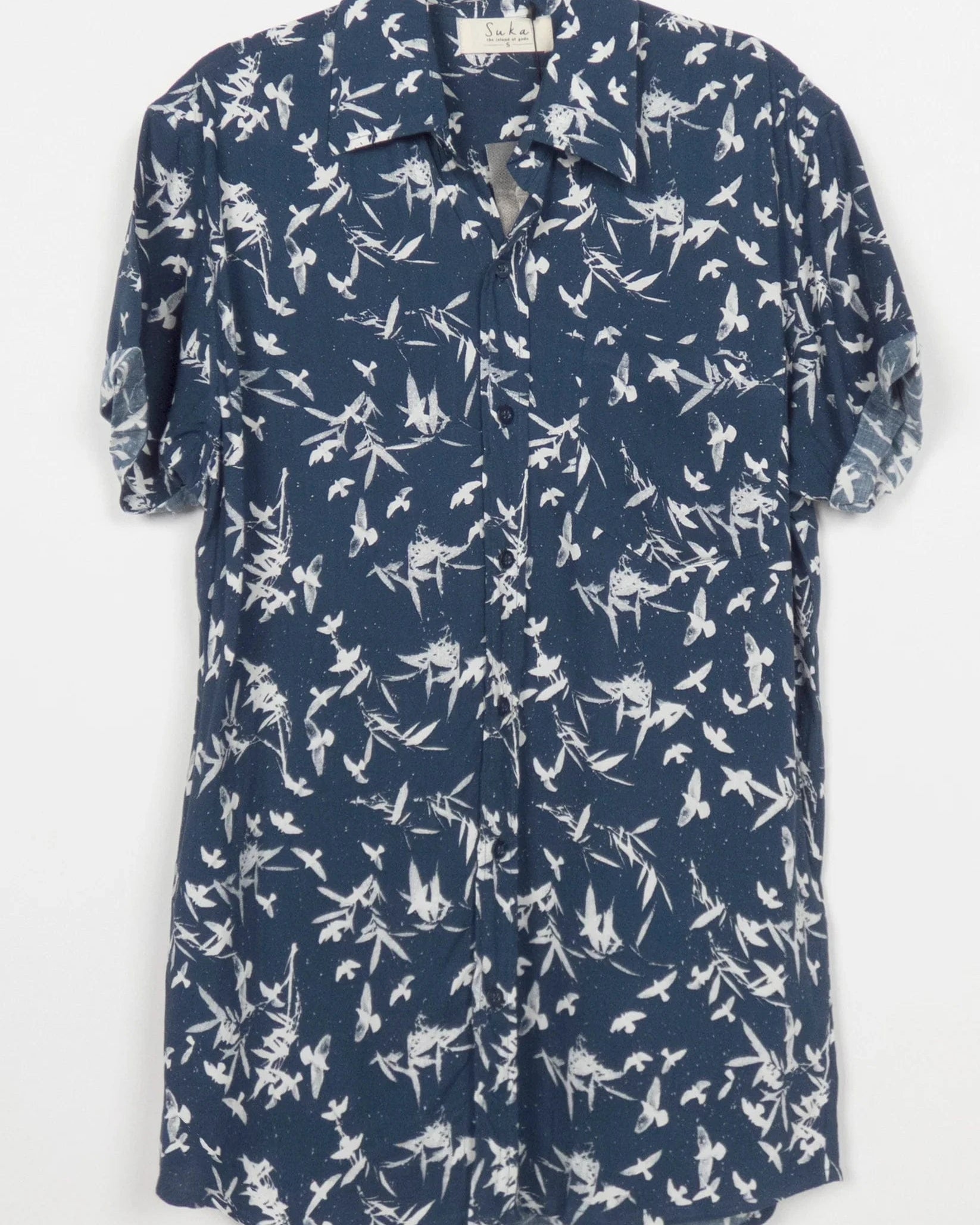 Suen Noaj Suennoaj Mens Shirt - Scatter Bird Suennoaj Mens Shirt - Scatter Bird Splash Swimwear Mens