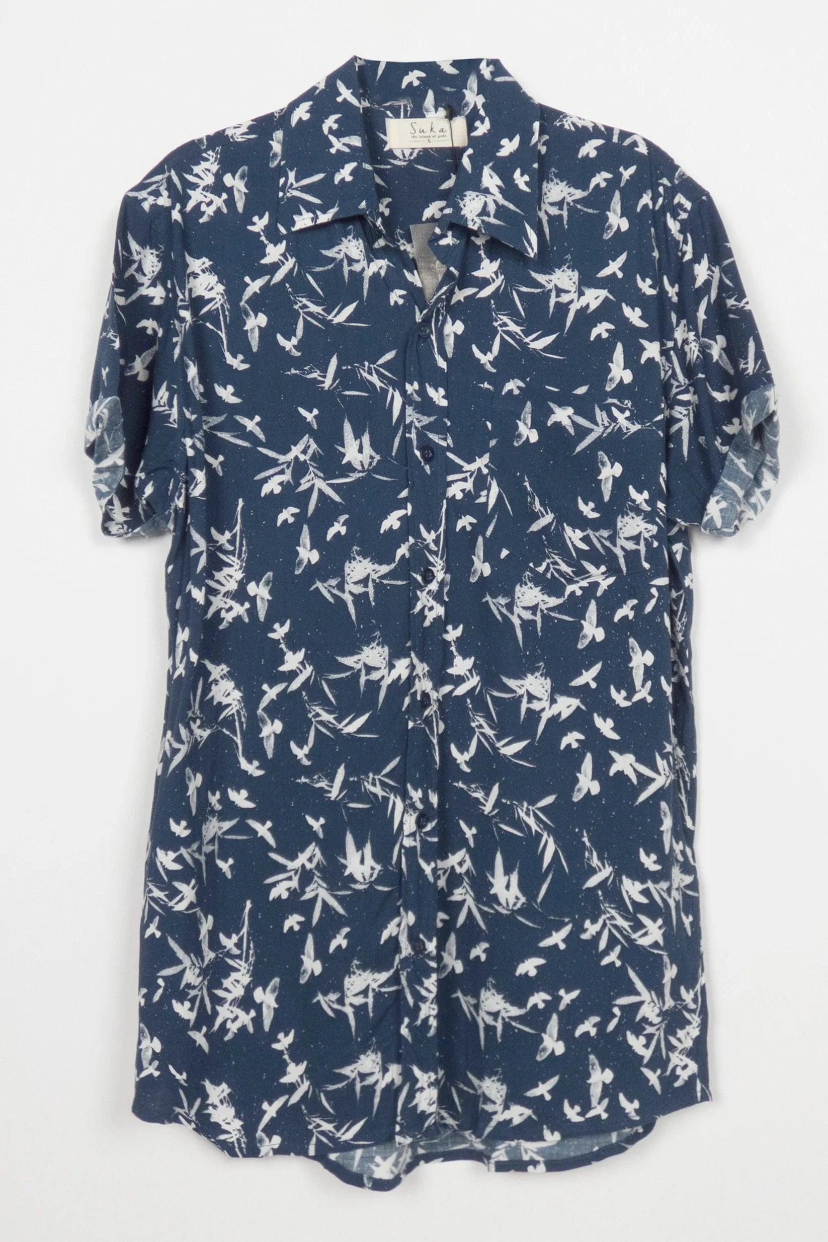 Suen Noaj Suennoaj Mens Shirt - Scatter Bird Suennoaj Mens Shirt - Scatter Bird Splash Swimwear Mens