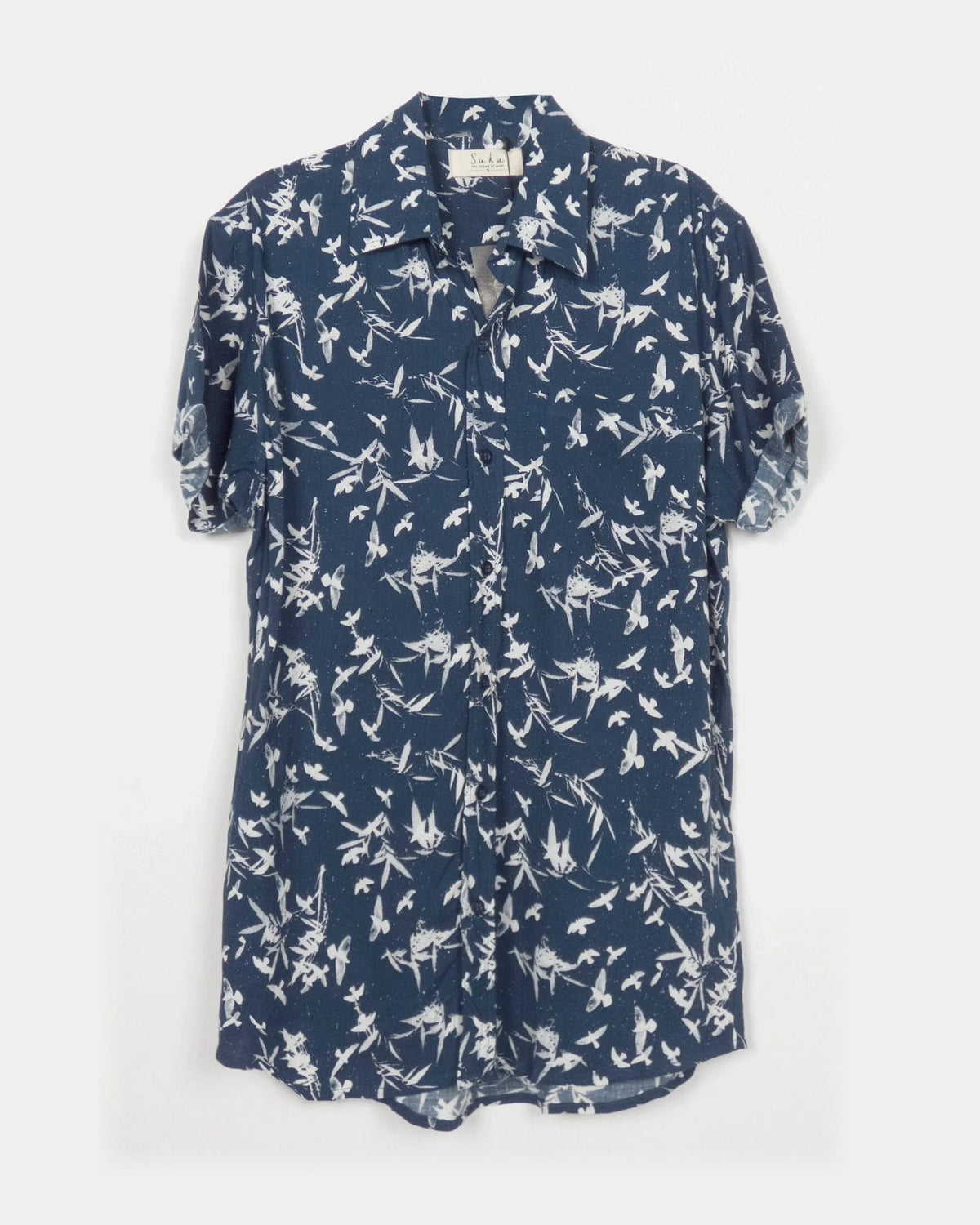 Suen Noaj Suennoaj Mens Shirt - Scatter Bird Suennoaj Mens Shirt - Scatter Bird Splash Swimwear Mens Shirt