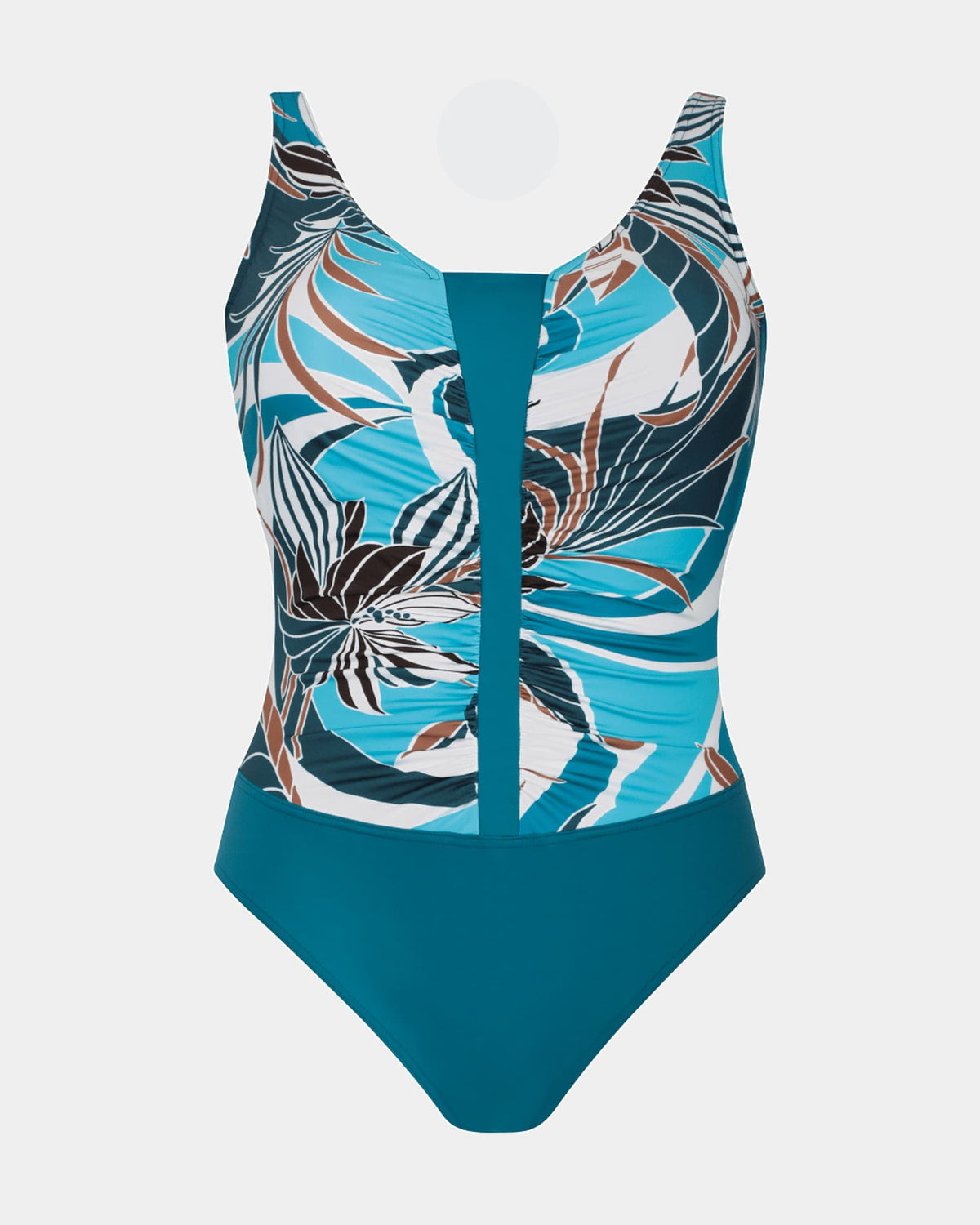 Sunflair Blue Palm Print One Piece Blue Palm Print One Piece | Australia Splash Swimwear One Piece