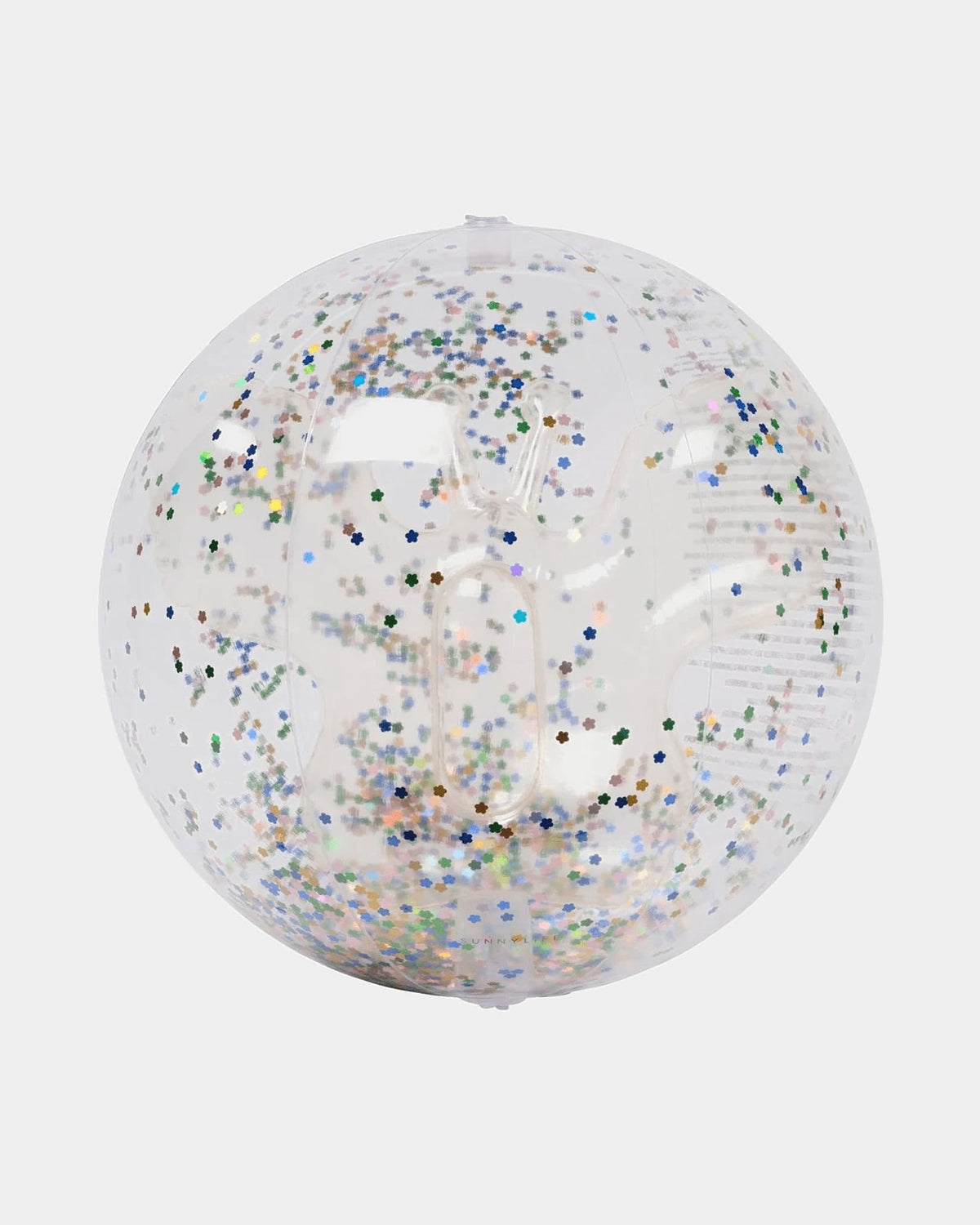Sunnylife 3D Inflatable Beach Ball - Cotton Candy Glitter 43529181060185 3D Inflatable Beach Ball - Cotton Candy Glitter Splash Swimwear Kids Accessories 9339296069264