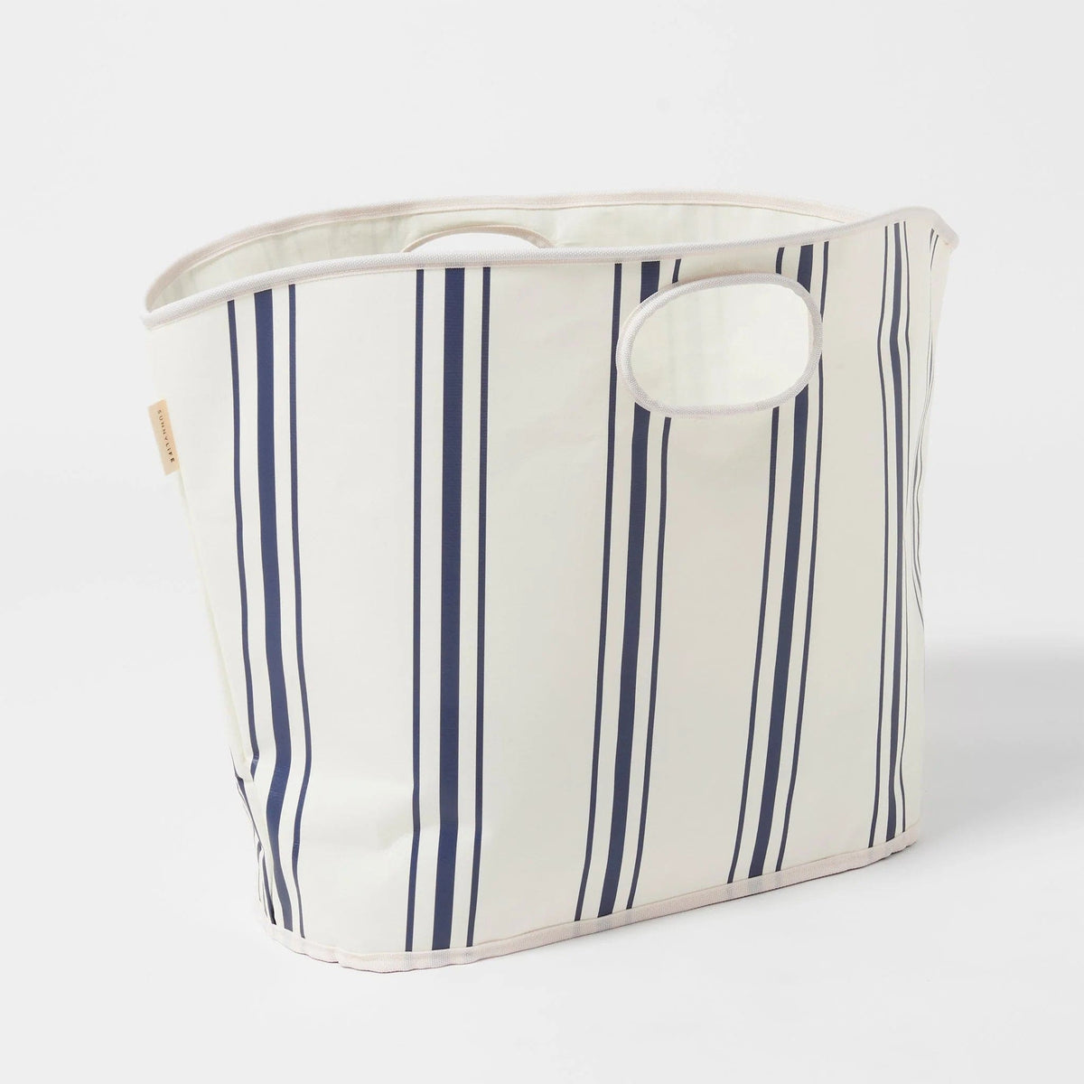 Sunnylife Beach Bags S41CARCB Carryall Beach Bag - The Resort Navy Stripe Sunnylife Carryall Beach Bag - The Resort Navy Stripe