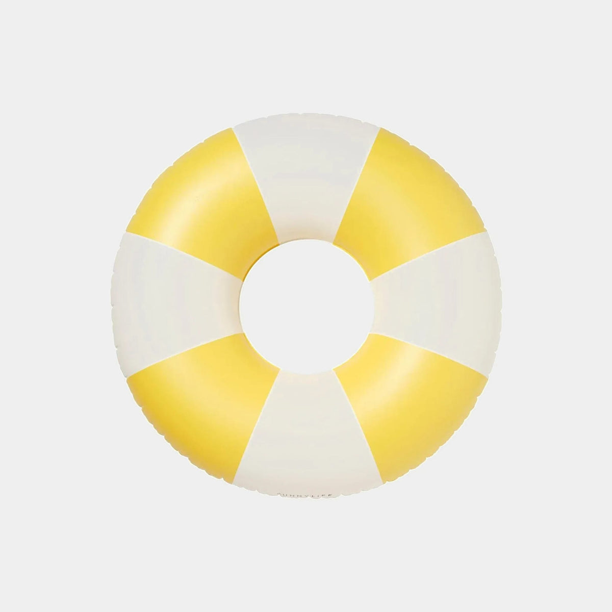 Sunnylife Slim Tube Pool Ring - Sunshine Yellow Stripe S51TPRYS Slim Tube Pool Ring - Blush Pink Splash Swimwear Accessories 9339296071267