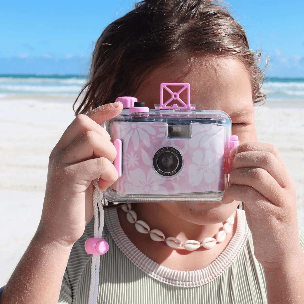 Sunnylife Underwater Camera - Stole My Heart Pink Floral S51CAMPK Underwater Camera - Stole My Heart Pink Floral Splash Swimwear