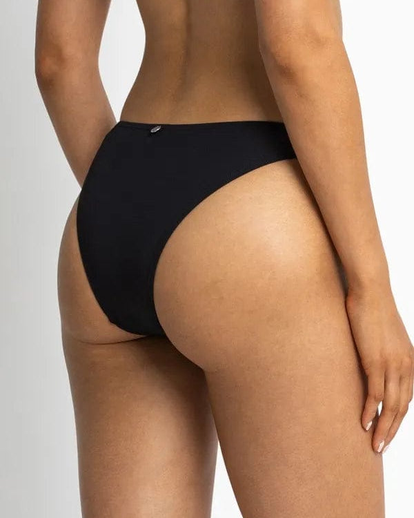 Sunseeker Basix Brazilian Pant - Black Sunseeker Jasmine Classic Pant - Blue Splash Swimwear Bikini Bottoms