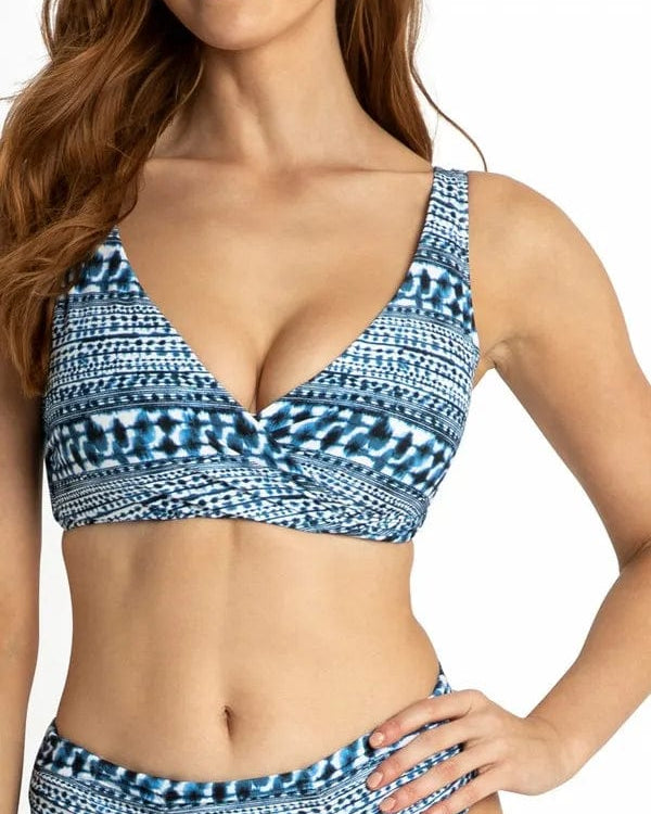 Sunseeker Byron Bay DD/E Twist Minimiser Bra - Ink SS12419DDE Splash Swimwear Bikini Bottoms 12 9313513317635