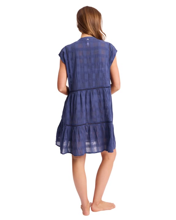 Sunseeker Picnic Cap Sleeve Shift - Midnight Picnic Cap Sleeve Shift - Midnight Splash Swimwear Dresses