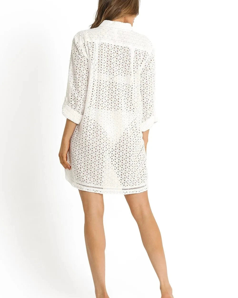 Sunseeker Soho Painters Shirt - White Sunseeker Soho Painters Shirt - White Splash Swimwear