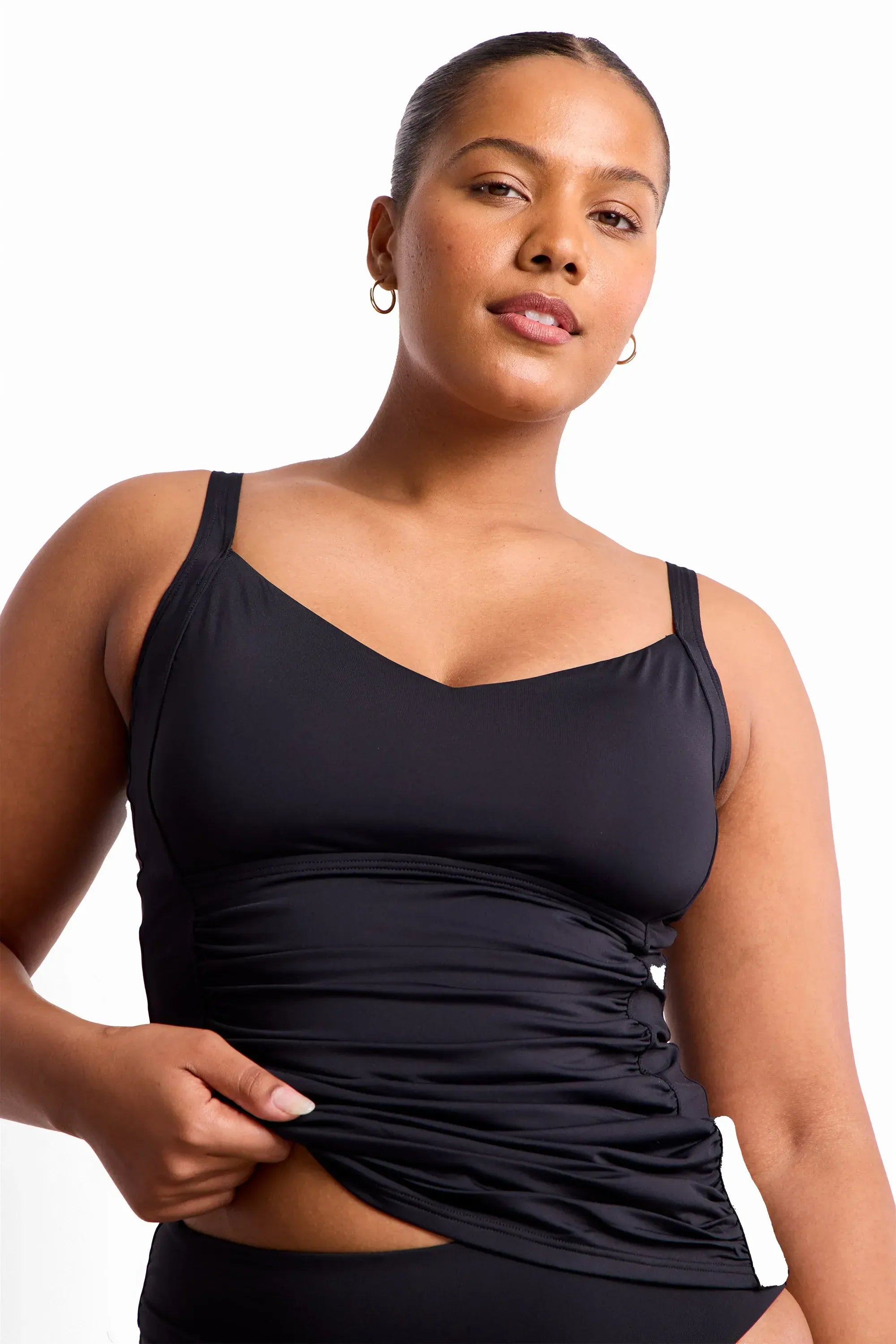 Sunseeker Sunseeker Basix DD/E Underwire Singlet - Black Sunseeker Basix DD/E Underwire Singlet - Black Splash Swimwear