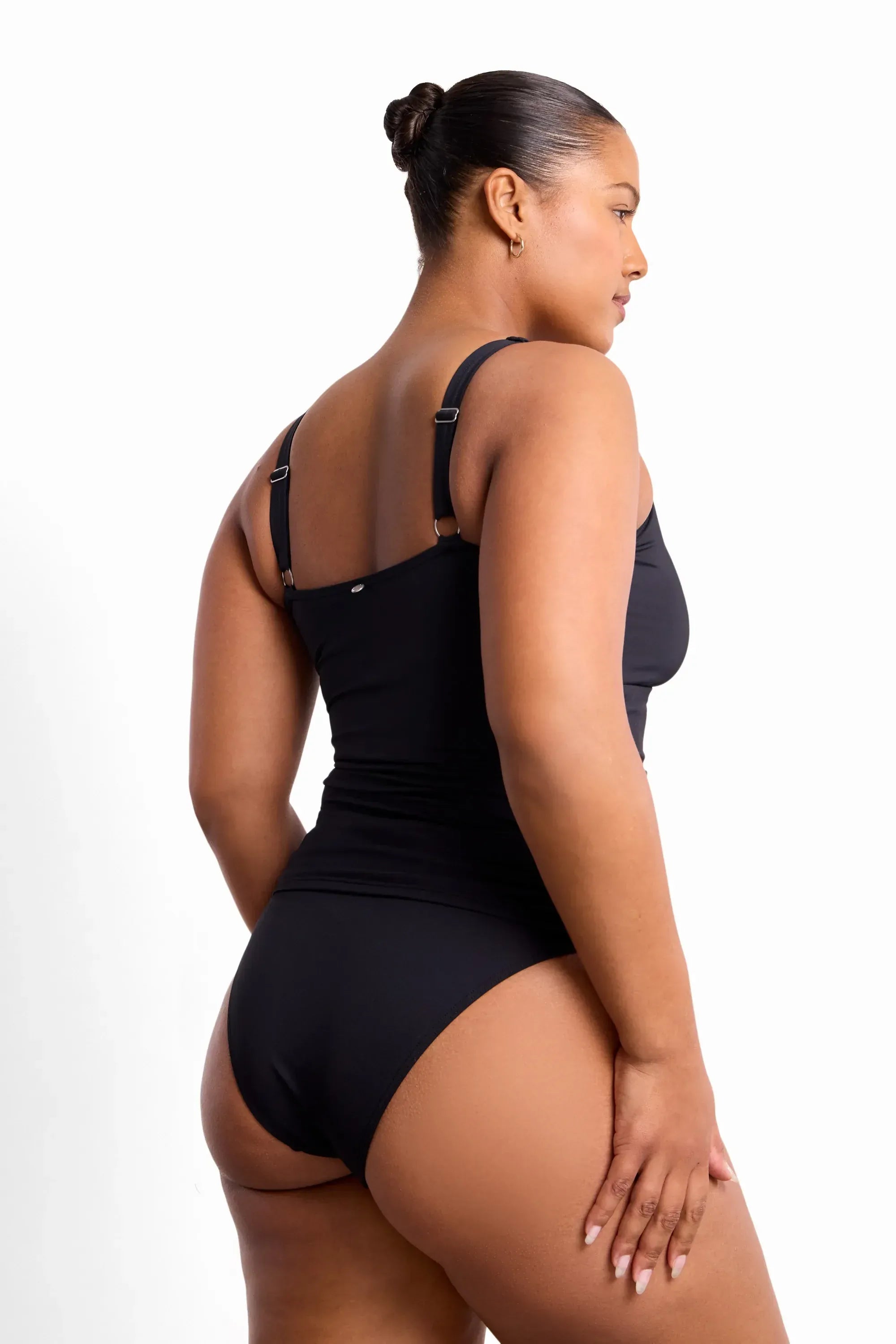 Sunseeker Sunseeker Basix F/G Ruched Minimiser Singlet - Black Sunseeker Basix F/G Ruched Minimiser Singlet - Black Splash Swimwear