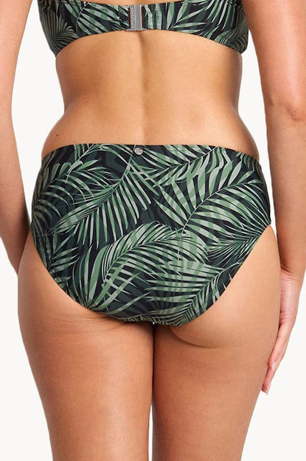 Sunseeker Sunseeker Lombok Ruched Mid Rise Pant - Black Sunseeker Lombok Ruched Mid Rise Pant - Black Splash Swimwear