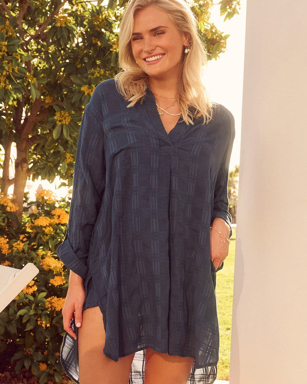 Sunseeker Sunseeker Picnic Painters Shirt Sunseeker Picnic Painters Shirt | Sunseeker Splash Swimwear Shirt