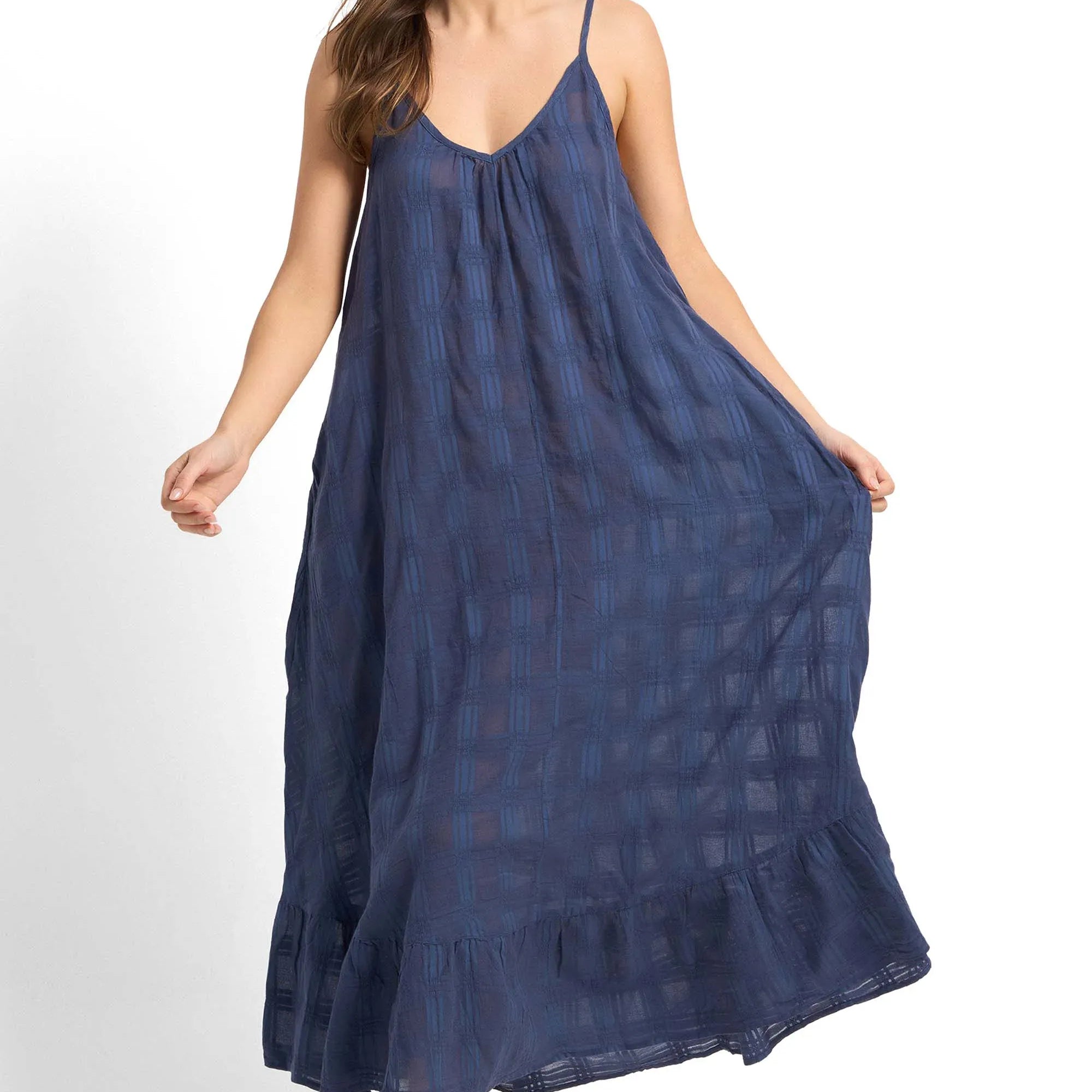 Sunseeker Sunseeker Picnic Scoop Maxi SS92123 Sunseeker Picnic Soft Maxi Dress | Sunseeker Splash Swimwear General Midnight / XS 9313513526051