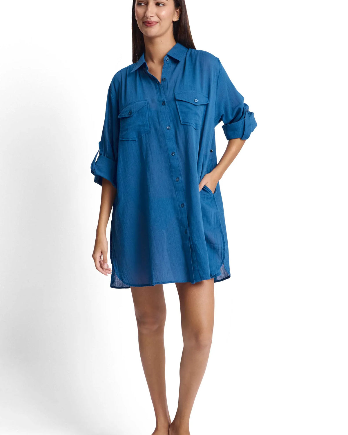 Sunseeker Sunseeker Resort Button Through Shirt Sunseeker Resort Button Through Shirt | Sunseeker Splash Swimwear Tops