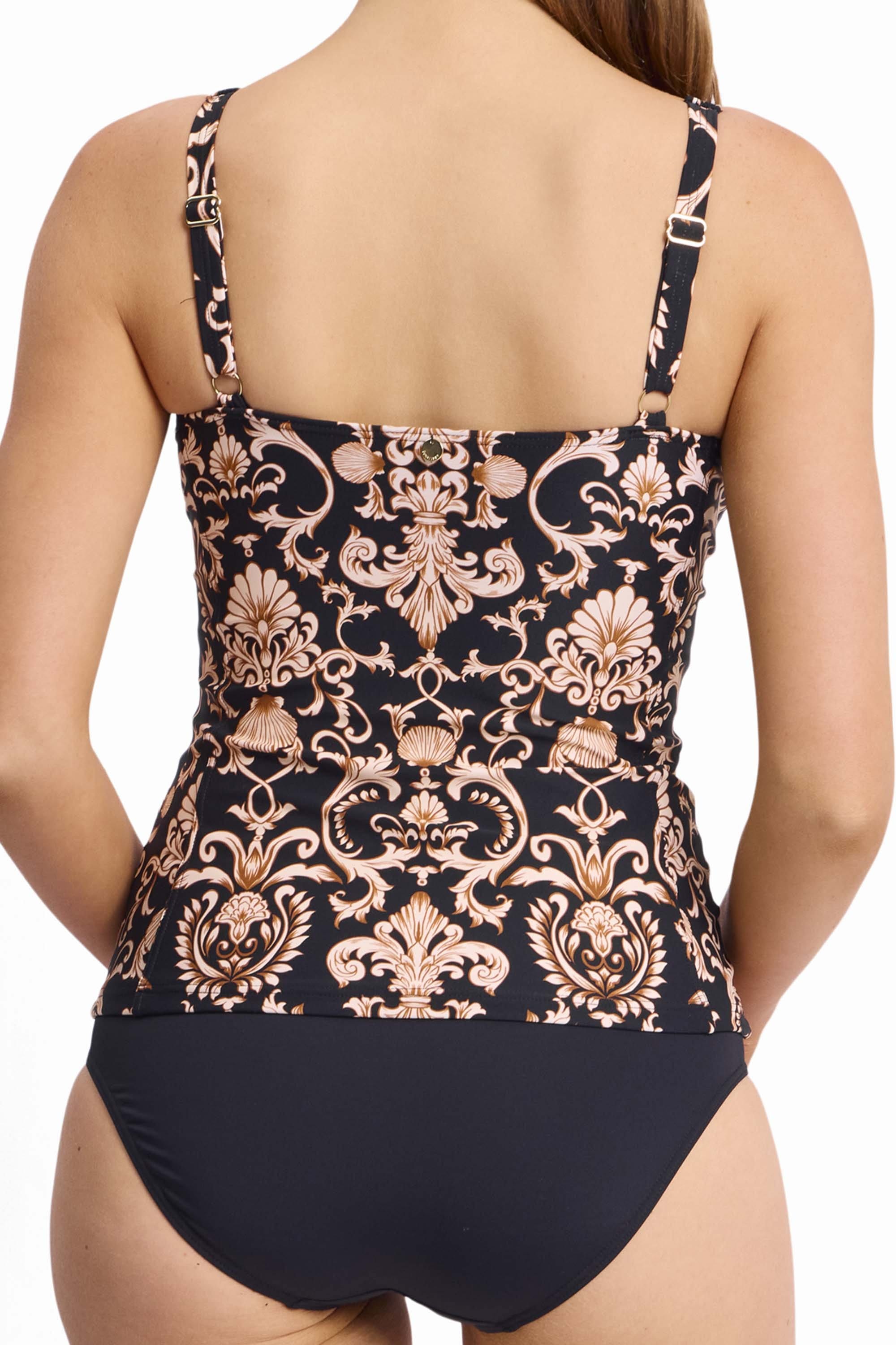 Sunseeker Sunseeker Seoul DD-E Ruched Singlet - Black Sunseeker Seoul DD-E Ruched Singlet - Black Splash Swimwear Singlet