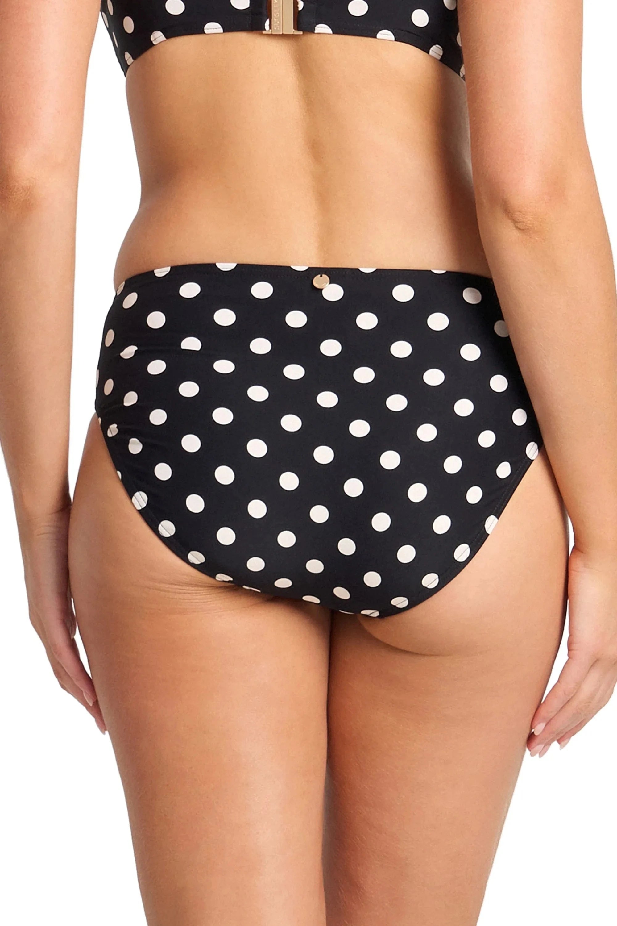 Sunseeker Sunseeker Seoul Ruched Mid Rise Pant - Black Sunseeker Seoul Ruched Mid Rise Pant - Black Splash Swimwear