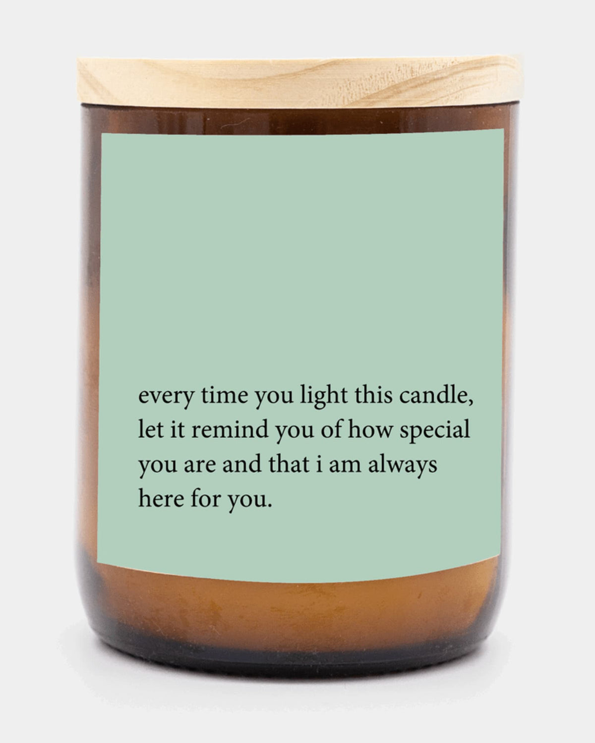 The Commonfolk Heartfelt Quote Candle - Always Here For You TCCH301 Heartfelt Quote Candle - Always Here For You Splash Swimwear Health & Beauty 1000010527