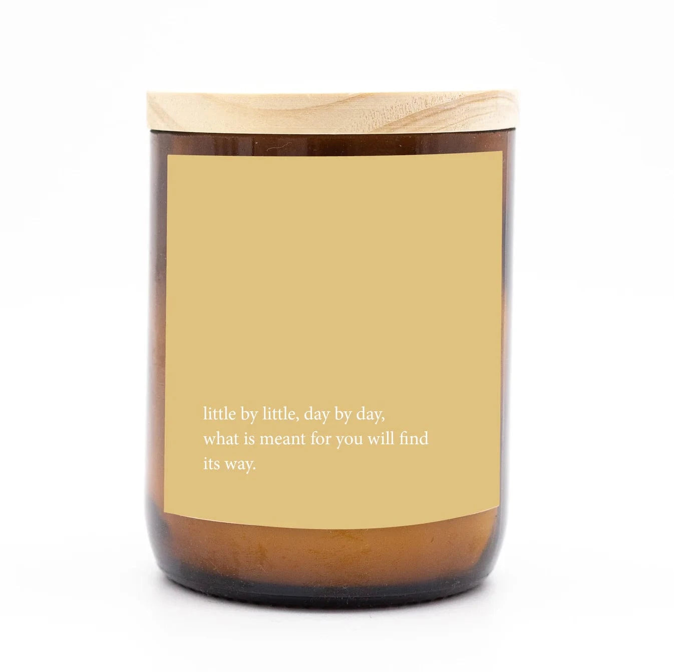 The Commonfolk Heartfelt Quote Candle - Little by Little Heartfelt Quote Candle - Little by Little Splash Swimwear Health & Beauty 1000023681