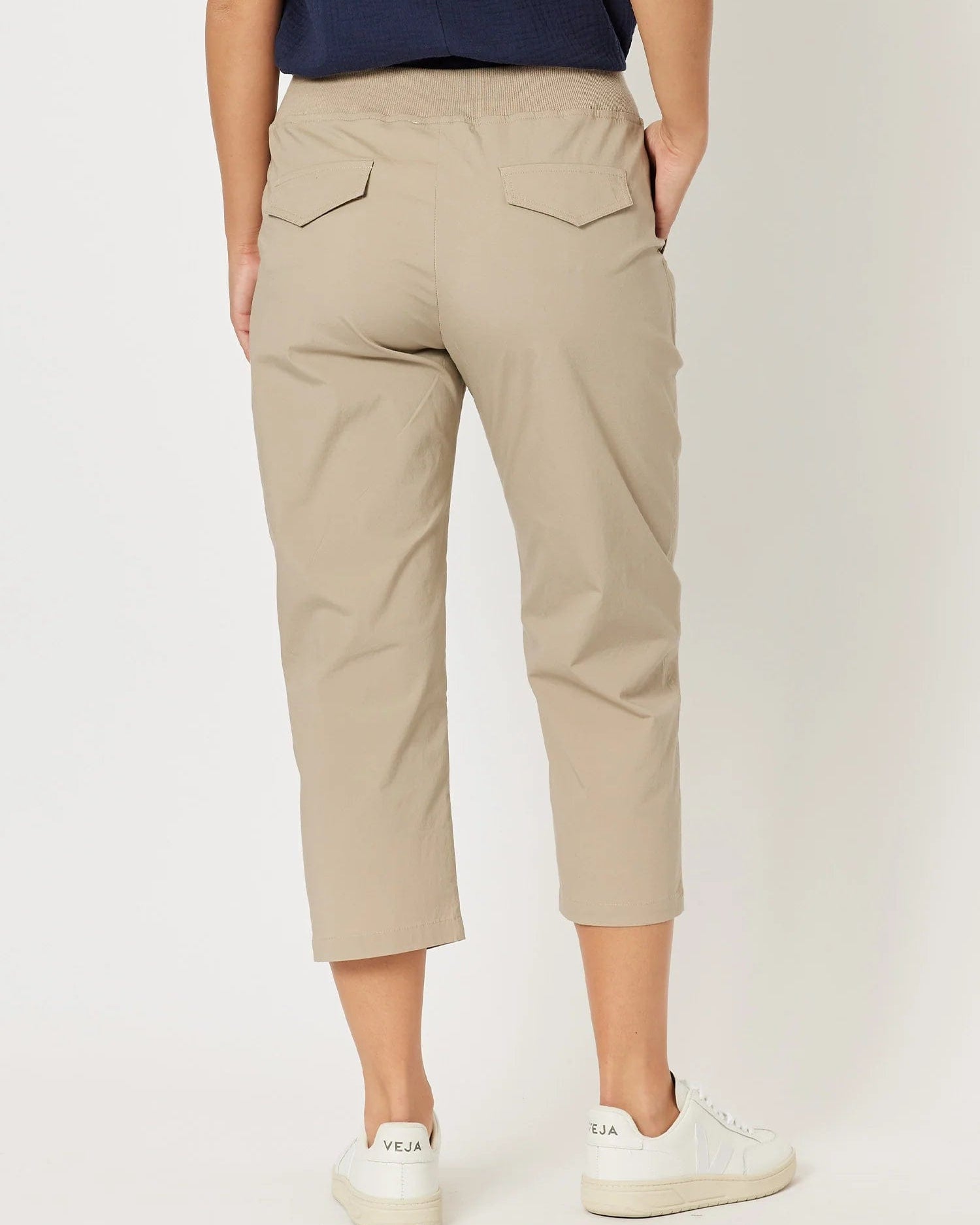 Threadz Santorini Cotton Crop Pant Threadz Santorini Cotton Pull On Shorts Splash Swimwear Pants