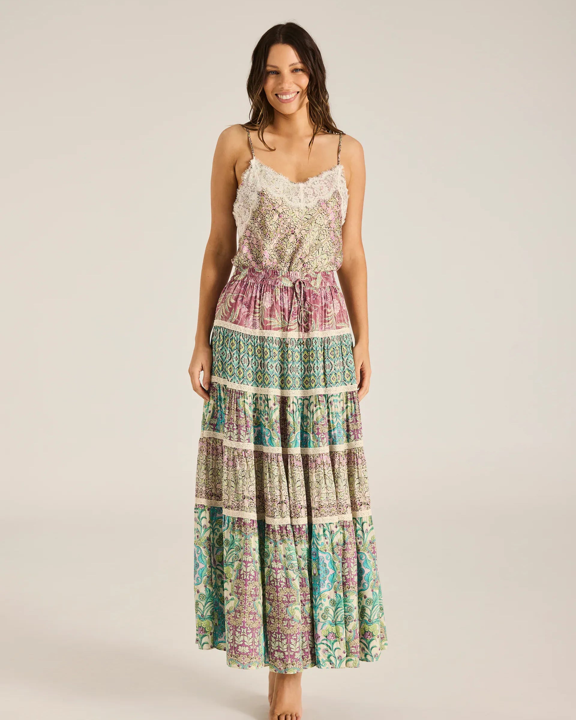 Tigerlily Tigerlily Floriana Aviva Skirt - Floriana Tigerlily Floriana Aviva Skirt - Floriana Splash Swimwear Skirts