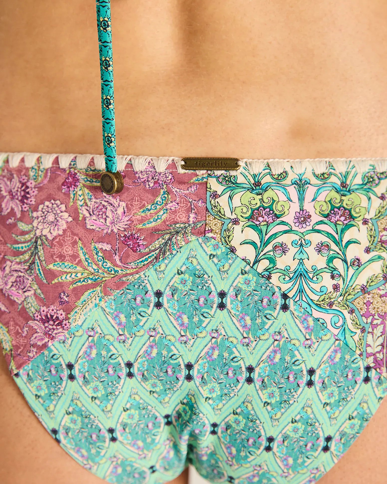 Tigerlily Tigerlily Floriana Miranda Bikini Bottom - Floriana Tigerlily Floriana Miranda Bikini Bottom - Floriana Splash Swimwear Bikini Bottoms
