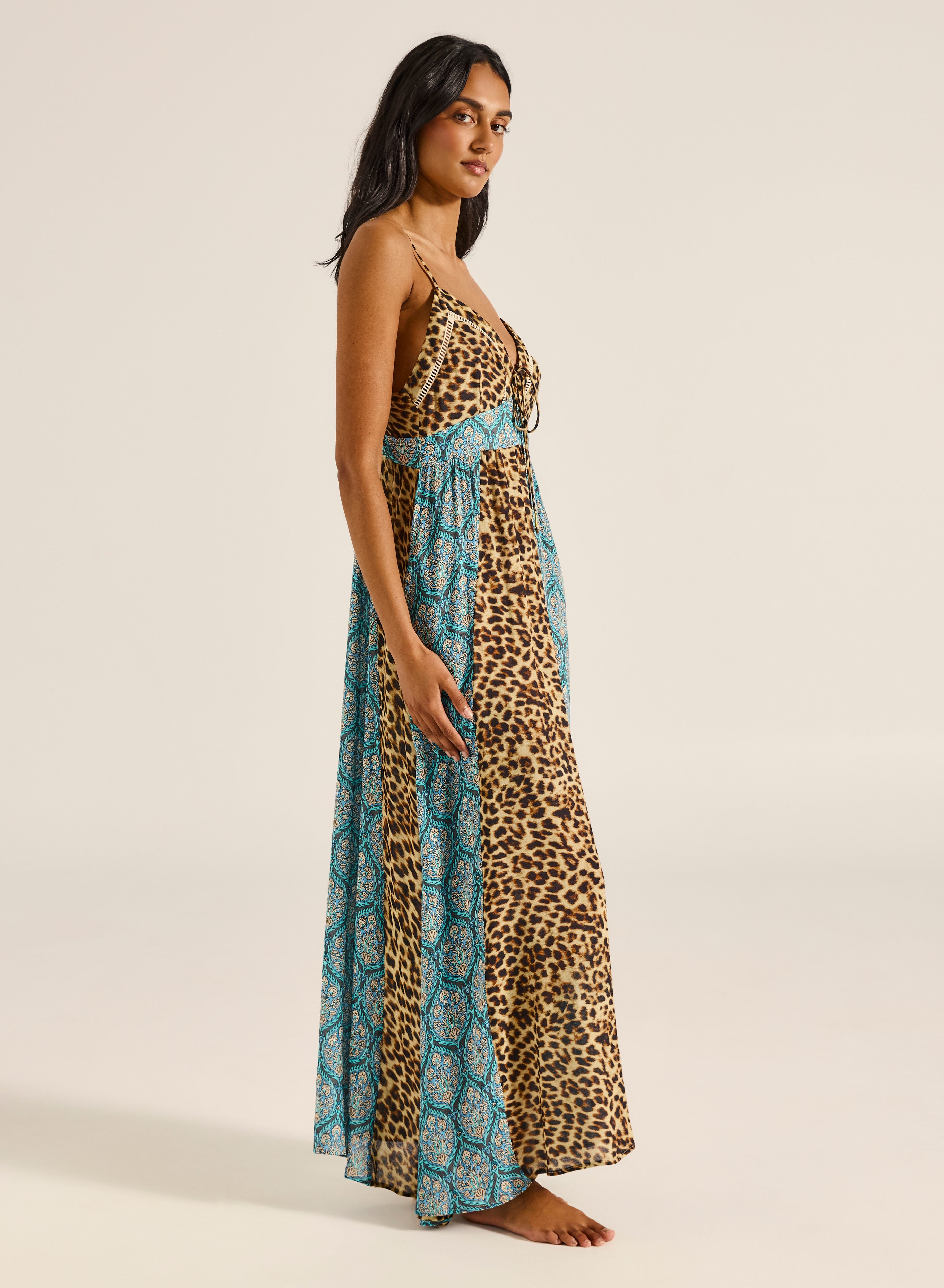 Tigerlily Tigerlily Jungle Teja Maxi Dress Tigerlily Jungle Teja Maxi Dress Splash Swimwear Dresses