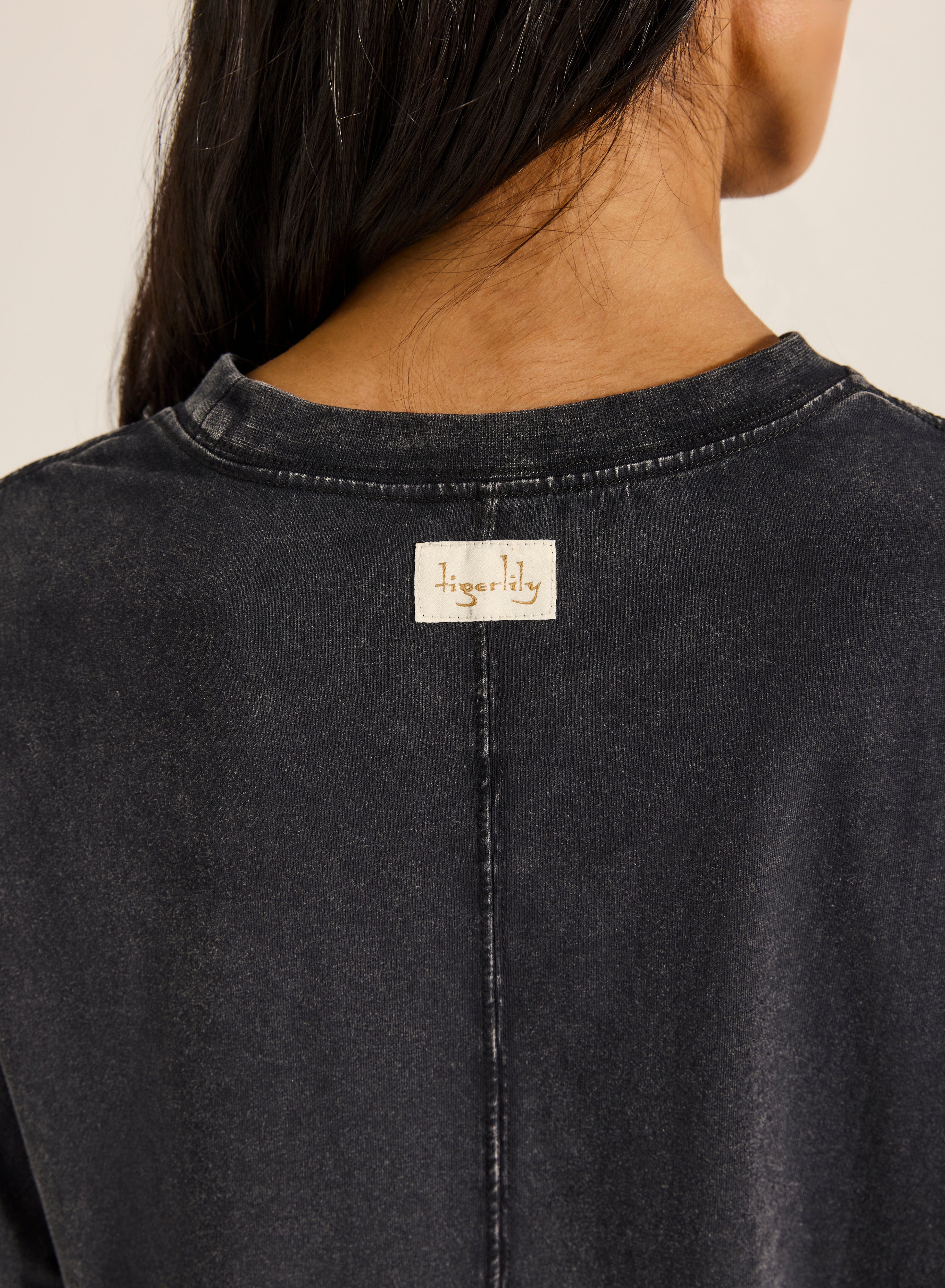 Tigerlily Tigerlily Leopard Boxy Crop Tee Tigerlily Leopard Boxy Crop Tee Splash Swimwear Tee