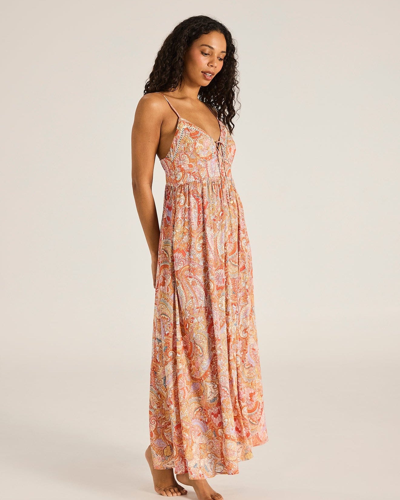Tigerlily Tigerlily Pashmina Teja Maxi Dress Tigerlily Pashmina Teja Maxi Dress Splash Swimwear Dresses