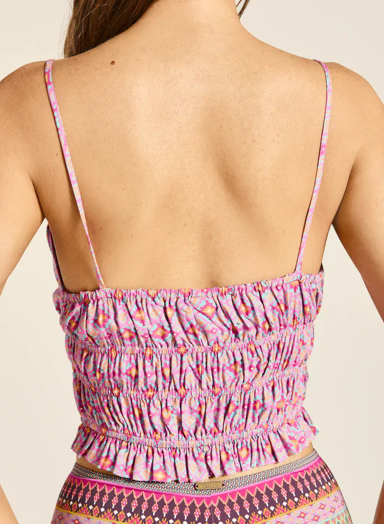 Tigerlily Tigerlily Utopia Irie Top - Orchid Tigerlily Utopia Irie Top - Orchid Splash Swimwear