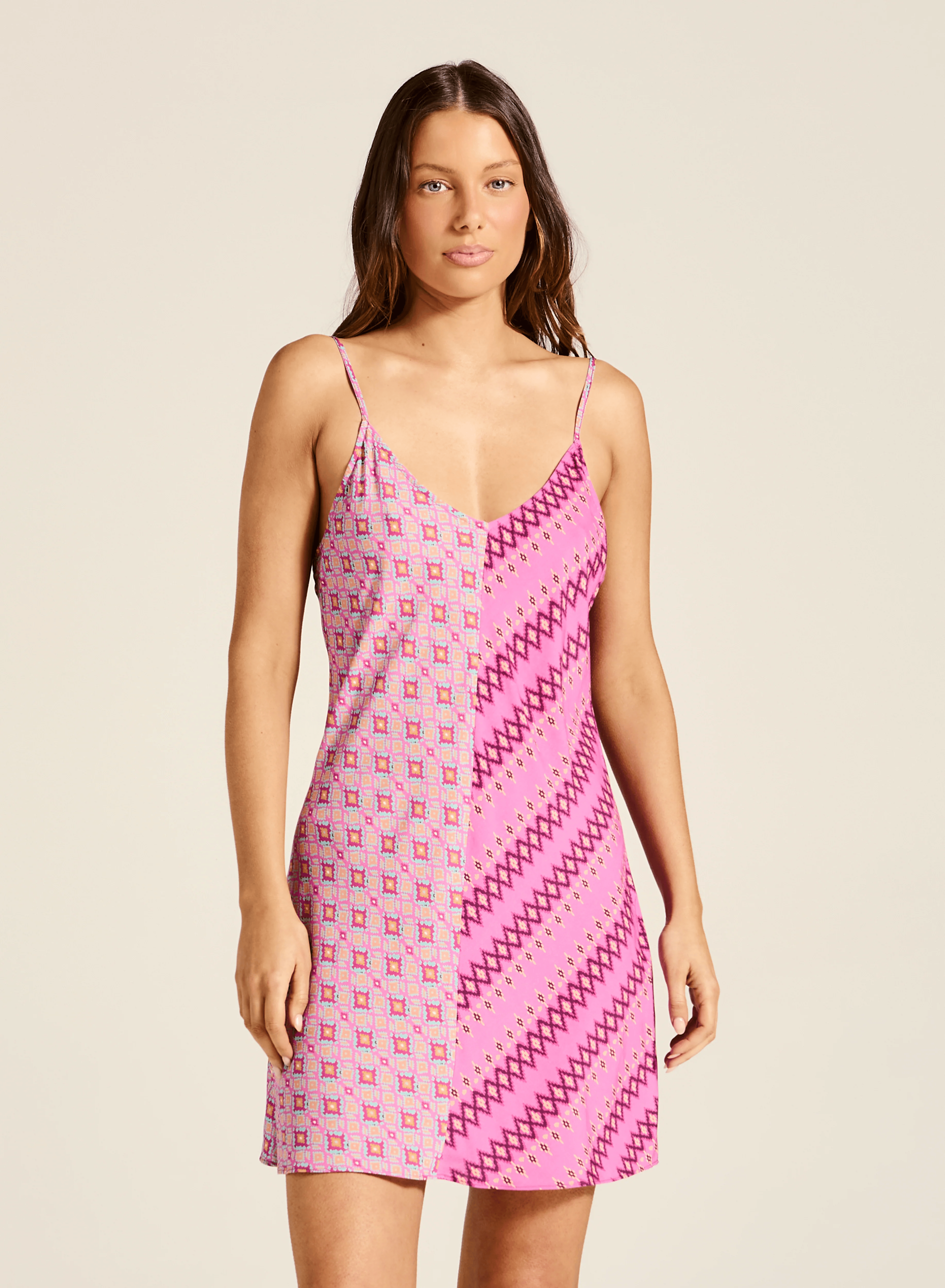 Tigerlily Tigerlily Utopia Kassia Mini Dress - Orchid Tigerlily Utopia Kassia Mini Dress - Orchid Splash Swimwear