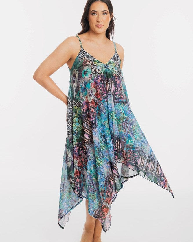 TOGS Togs Gaia Mesh Dress PG37SI-OS Togs Gaia Mesh Dress Splash Swimwear Dresses OS