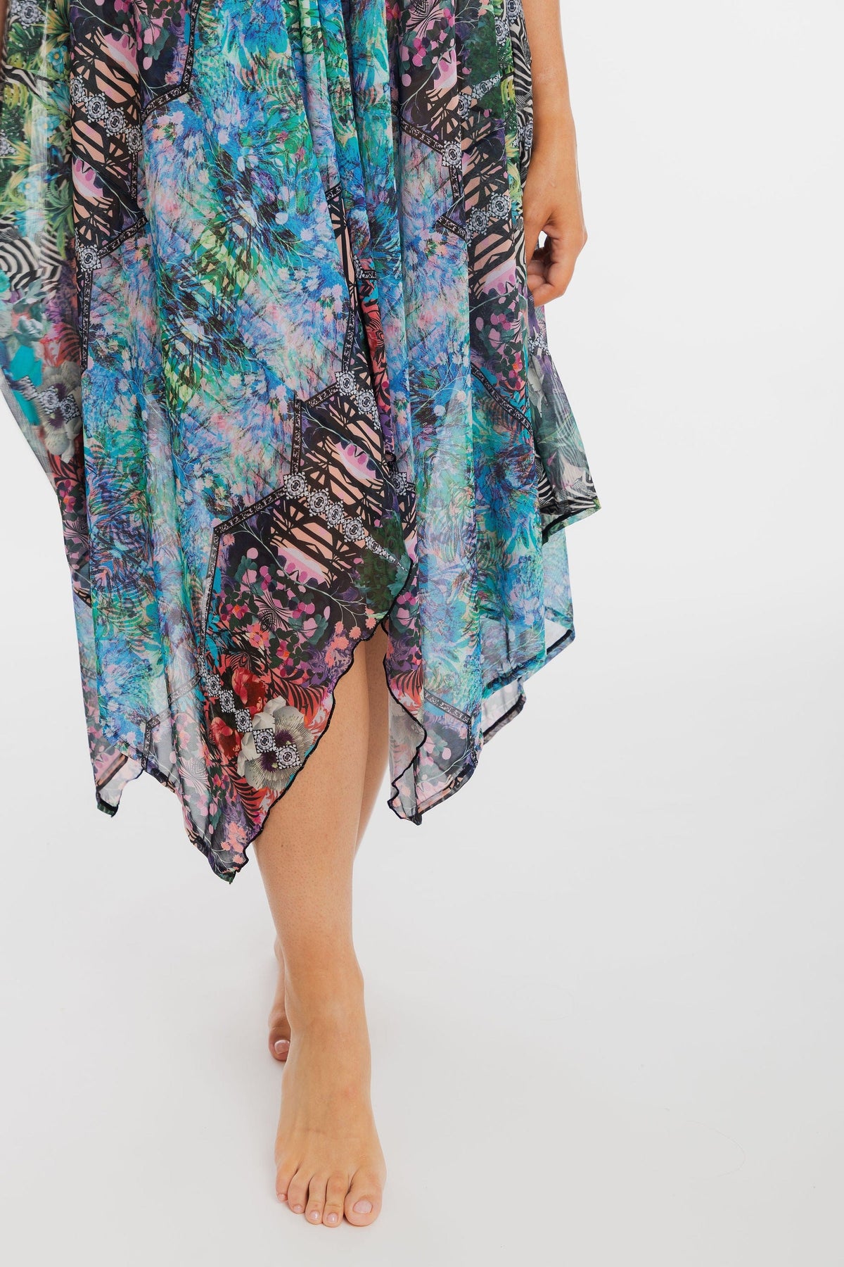 TOGS Togs Gaia Mesh Dress PG37SI-OS Togs Gaia Mesh Dress Splash Swimwear Dresses OS