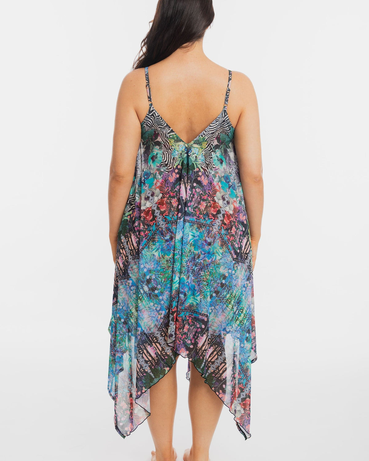 TOGS Togs Gaia Mesh Dress PG37SI-OS Togs Gaia Mesh Dress Splash Swimwear Dresses OS