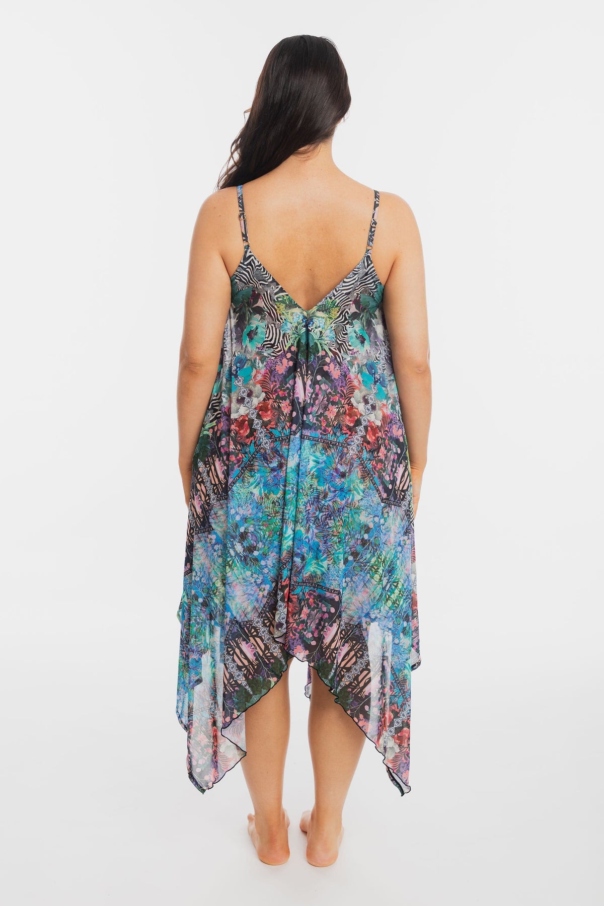 TOGS Togs Gaia Mesh Dress PG37SI-OS Togs Gaia Mesh Dress Splash Swimwear Dresses OS