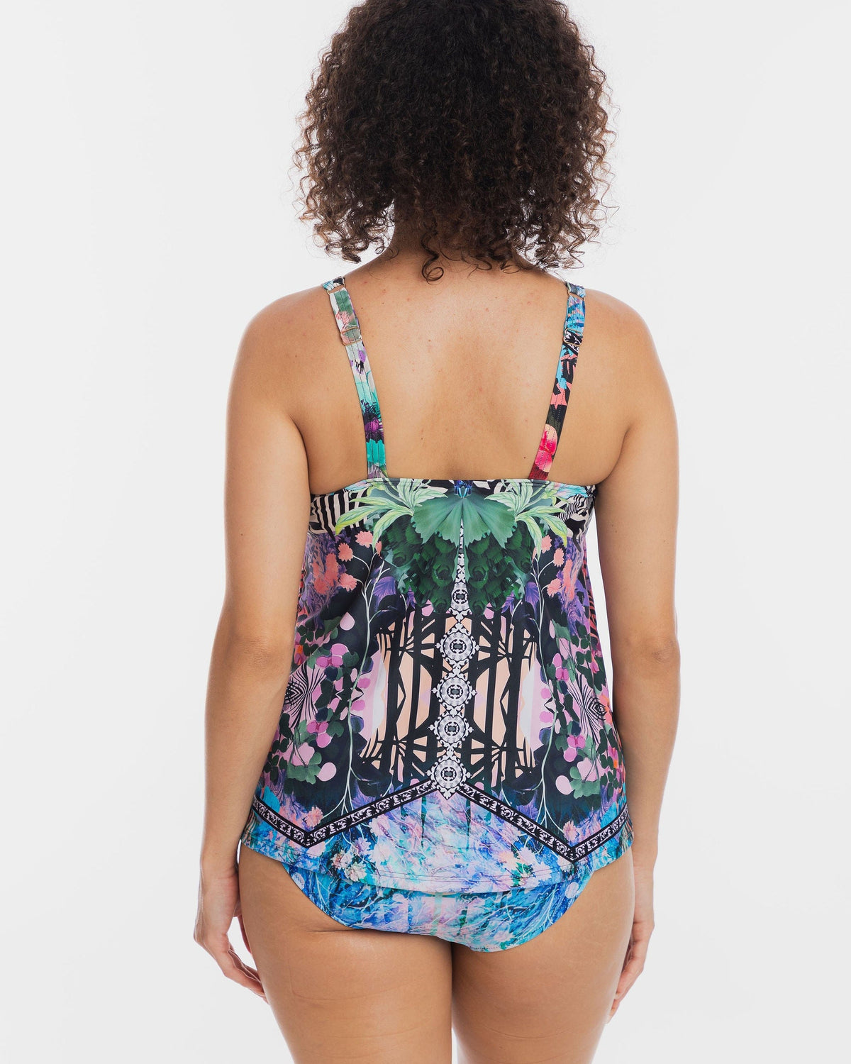 TOGS Togs Gaia Tankini A-Line Set Togs Gaia Tankini A-Line Set Splash Swimwear Tankini Tops