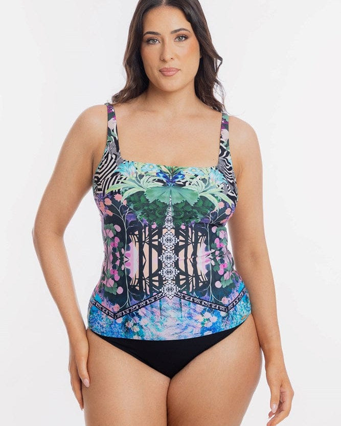 TOGS Togs Gaia Tankini Square Set Togs Gaia Tankini Square Set Splash Swimwear Tankini Tops