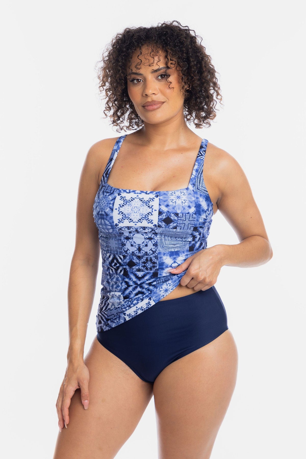 TOGS Togs Oahu Tankini Square Set Chlorine Resistant Togs Oahu Tankini Square Set Chlorine Resistant Splash Swimwear Tankini Tops