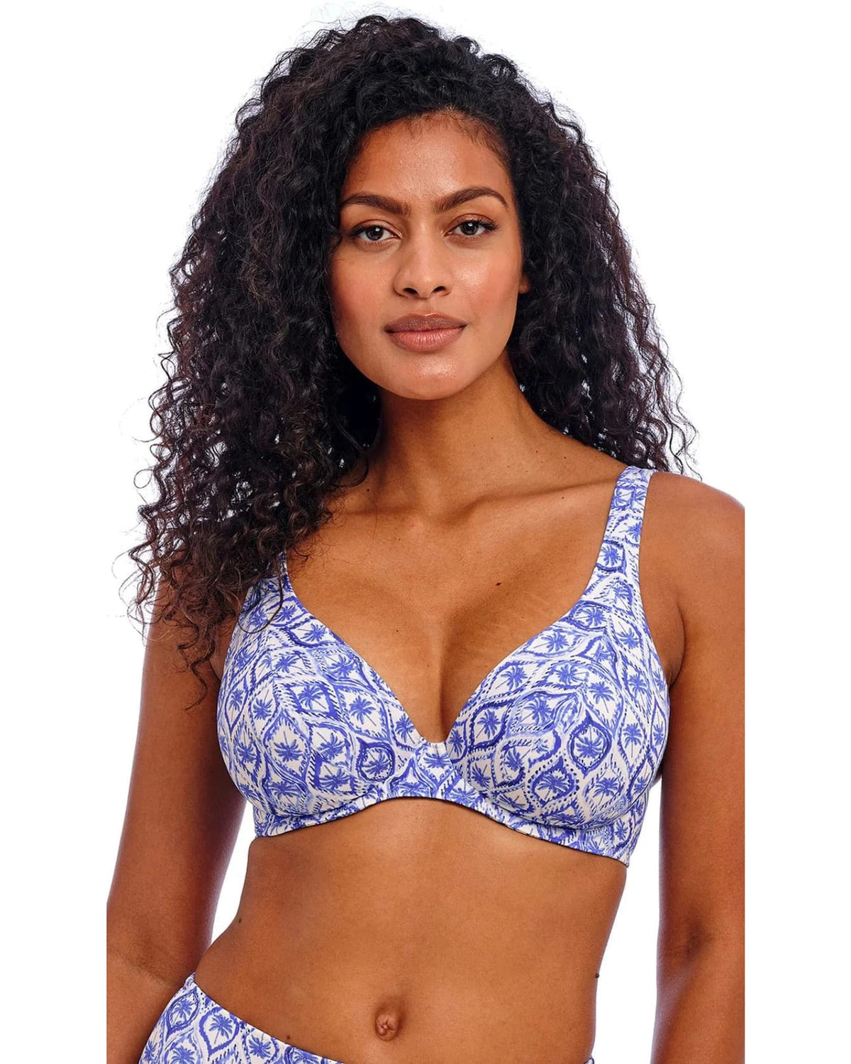 Freya Ocean Breeze UW High Apex Bikini Top & Tie Side Bikini Brief Bikini Set Freya - Ocean Breeze UW High Apex Bikini Top & Tie Side Bikini Brief Bikini Set Splash Swimwear Bikini Set