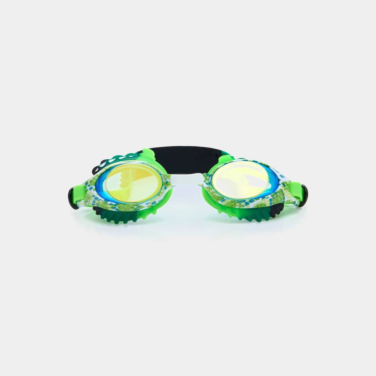 Bling2o Serpent Sea Snake Green Swim Goggle 001B-SERPENT8B Serpent Sea Snake Green Swim Goggle Splash Swimwear 810121612644