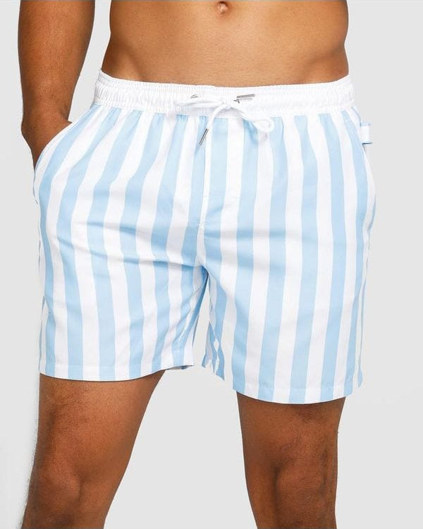 Vacay Swimwear Mens Swim Shorts - Mykonos Vacay Mens Swim Shorts - Mykonos Splash Swimwear Mens