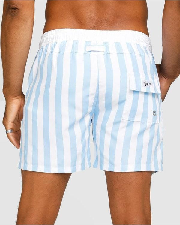 Vacay Swimwear Mens Swim Shorts - Mykonos Vacay Mens Swim Shorts - Mykonos Splash Swimwear Mens