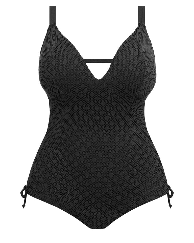 Wacoal Elomi - Bazaruto Non Wired Swimsuit - Black Elomi - Bazaruto Non Wired Swimsuit - Black Splash Swimwear One Pieces