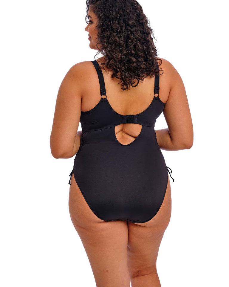Wacoal Elomi - Fuji Falls Non Wired Swimsuit - Black Elomi - Fuji Falls Non Wired Swimsuit - Black Splash Swimwear One Pieces