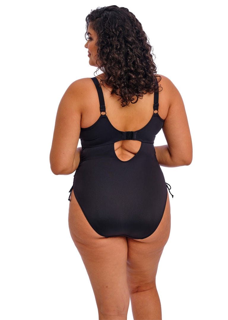 Wacoal Elomi - Fuji Falls Non Wired Swimsuit - Black Elomi - Fuji Falls Non Wired Swimsuit - Black Splash Swimwear One Pieces