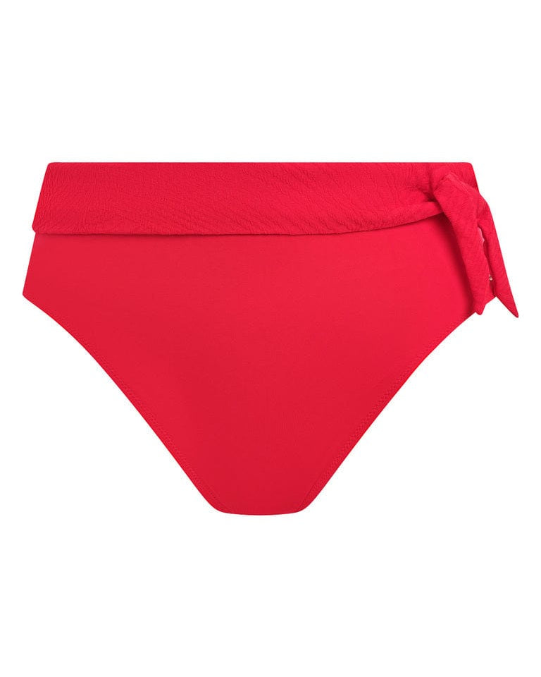 Wacoal Fantasie Ottawa High Waist Bikini Brief - Red Fantasie Ottawa High Waist Bikini Brief - Red Splash Swimwear Bikini Bottoms