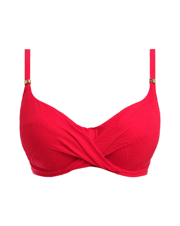 Wacoal Fantasie Ottawa UW Full Cup Bikini Top - Red Fantasie Ottawa UW Full Cup Bikini Top - Red Splash Swimwear Bikini Tops
