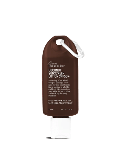 We Are Feel Good Inc. Health & Beauty Coconut Sunscreen SPF50+ (75ml Traveller)