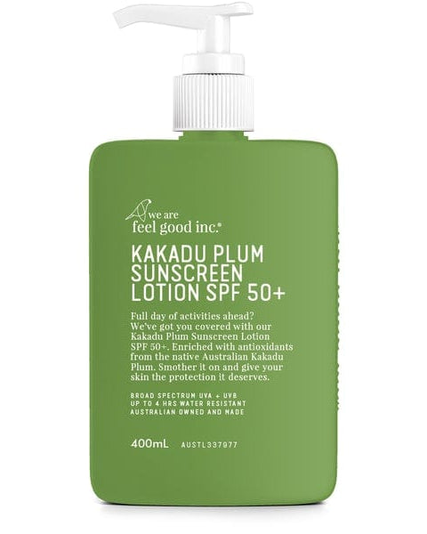 We Are Feel Good Inc. Kakadu Plum Sunscreen SPF50+ (400ml) Splash Swimwear Health & Beauty 9359702000254