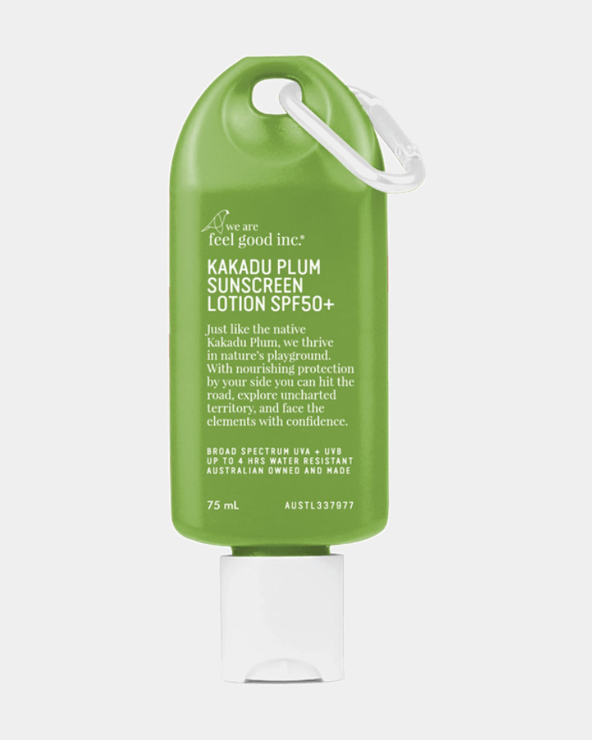 We Are Feel Good Inc. Kakadu Plum Sunscreen SPF50+ (75ml Traveller) 30131431013913 Kakadu Plum Sunscreen SPF50+ (75ml Traveller) Splash Swimwear Health & Beauty 9359702000674