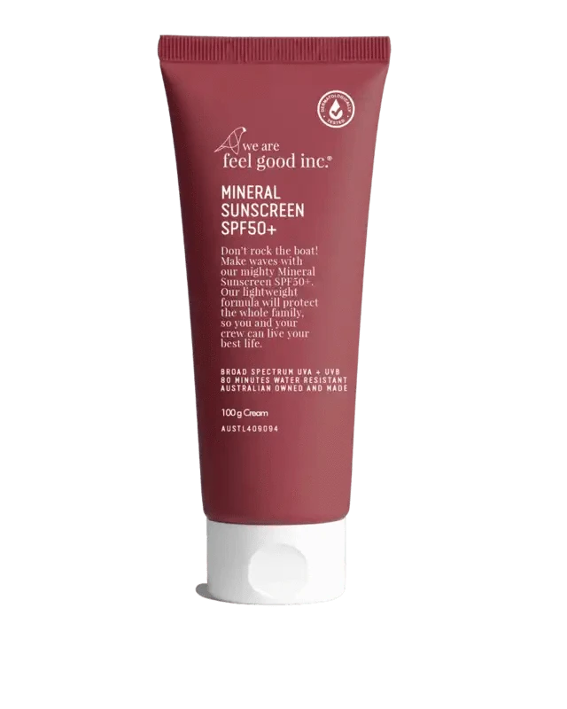 We Are Feel Good Inc. Mineral Sunscreen SPF50+ FSMSPF100 Mineral Sunscreen SPF50+ Splash Swimwear Health & Beauty 9359702000544